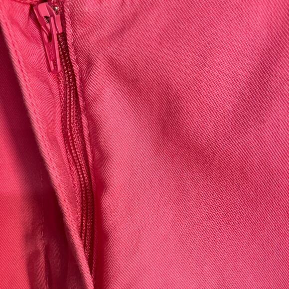 Talbots Stretch Chino Shorts Flat Front 6" Inseam Womens 10 Pink Golf Summer - Picture 6 of 14